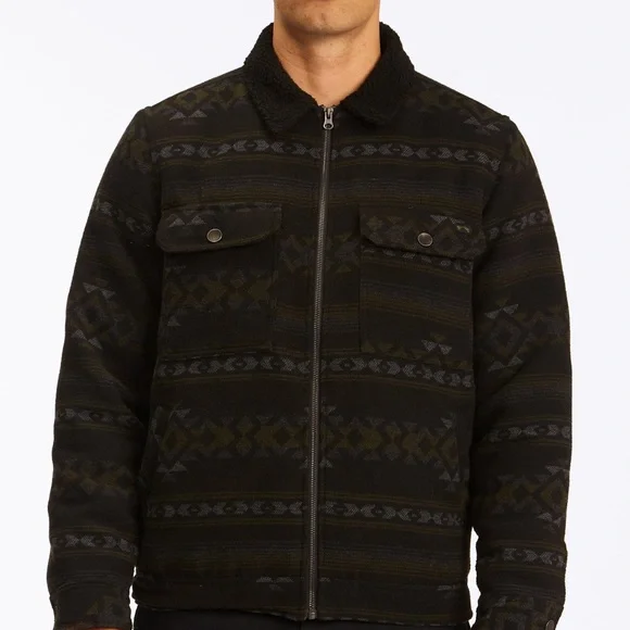 Trucker Jacket Billabong Barlow Military Jacket Billabong Barlow